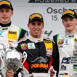 ADAC Formel 4, Oschersleben I, Van Amersfoort Racing, US Racing, Joey Mawson, Kim Luis Schramm, Jannes Fittje